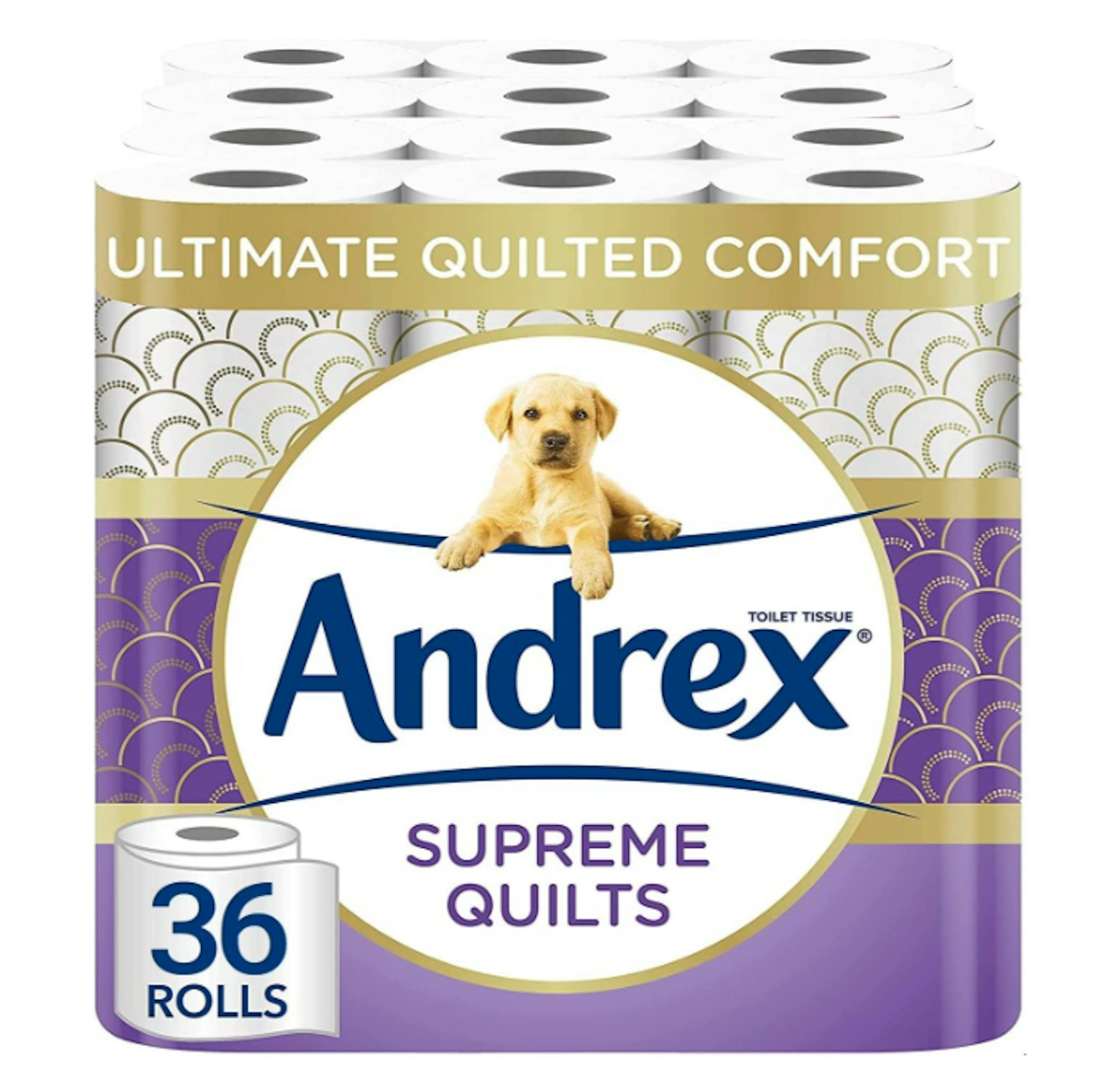 Andrex Supreme Quilts Toilet Paper - 36 Roll Pack
