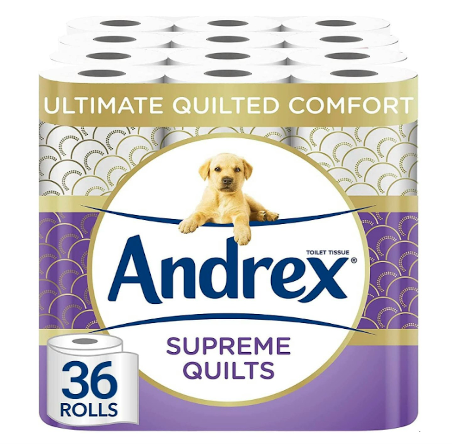 Andrex Supreme Quilts Toilet Paper - 36 Roll Pack