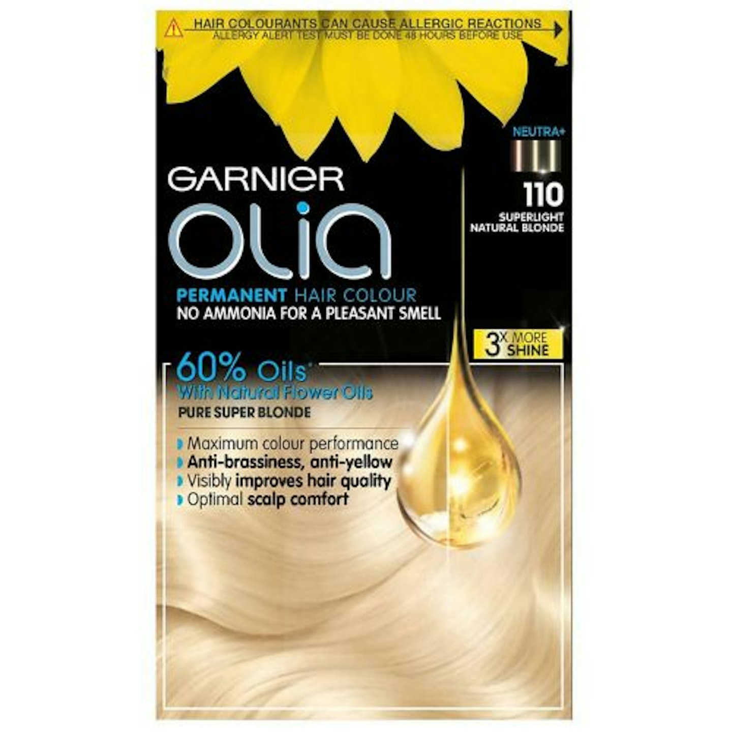 Garnier Olia Permanent Hair Dye 110 Super Light Blonde