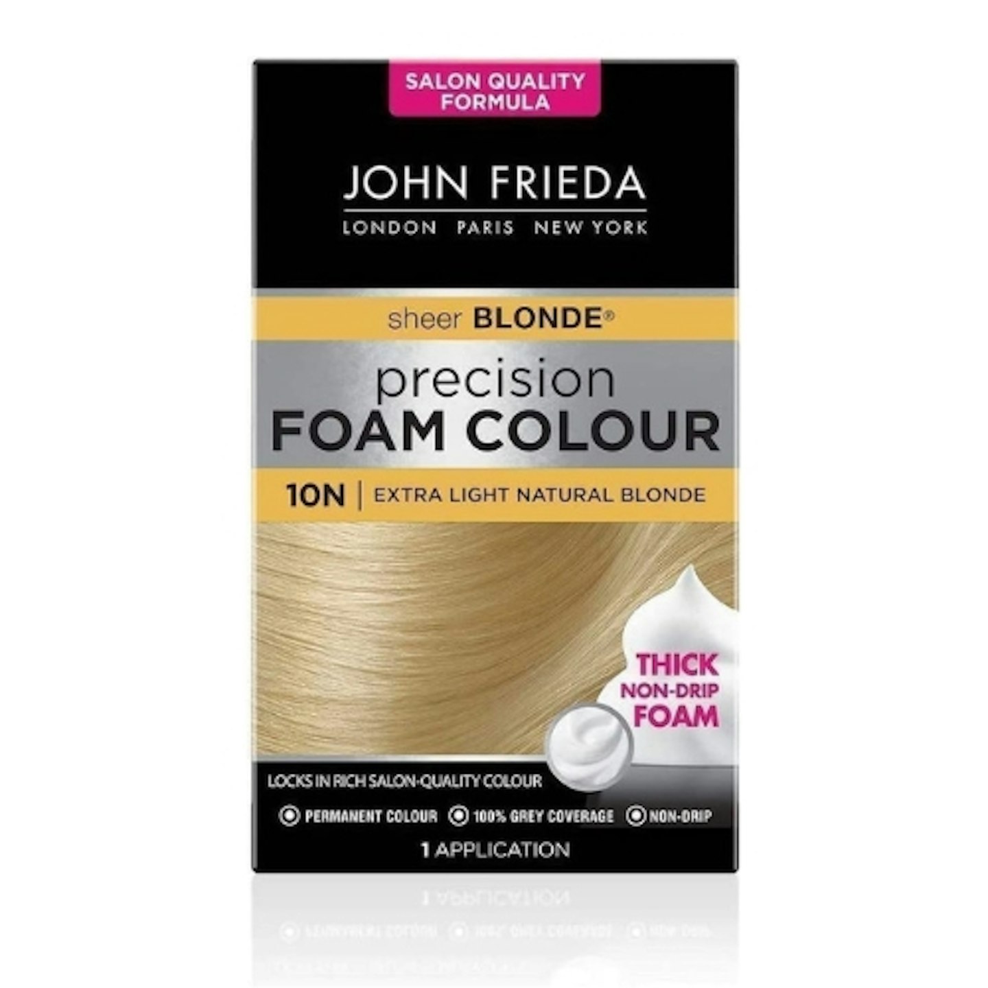 John Frieda Precision Foam Colour Hair Dye (10N Extra Light Blonde)