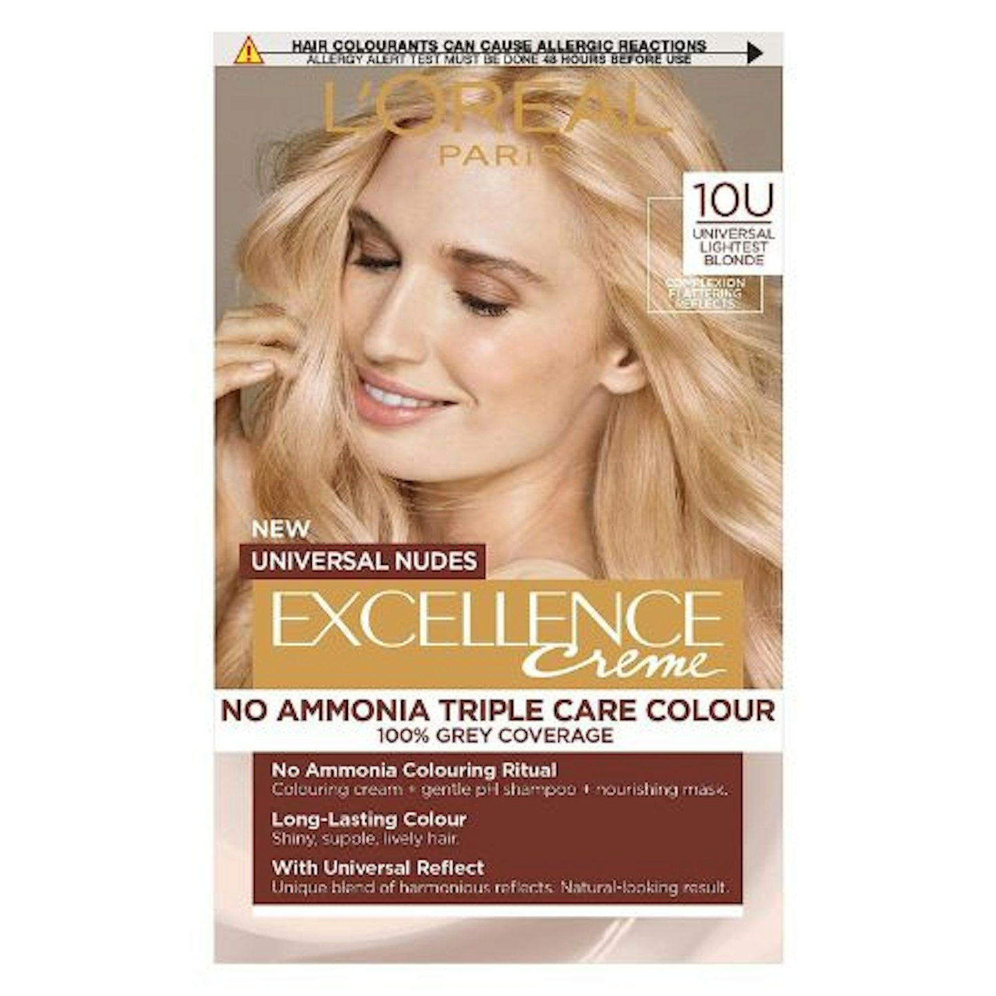 Excellence Permanent Haircolor, High-Lift Extra Light Natural Ash