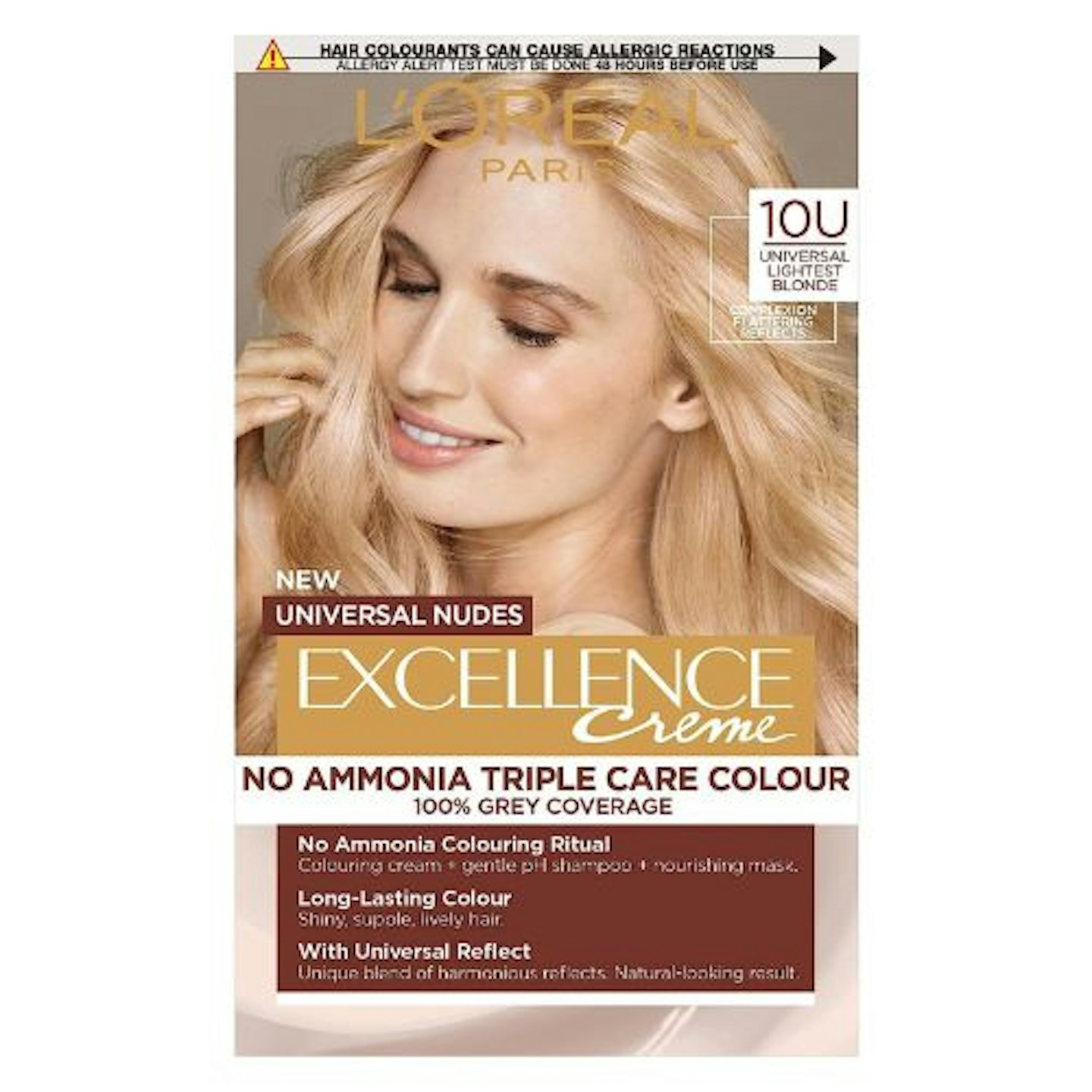 L'Oreal Paris Excellence Universal Nudes (10U Universal Lightest Blonde)