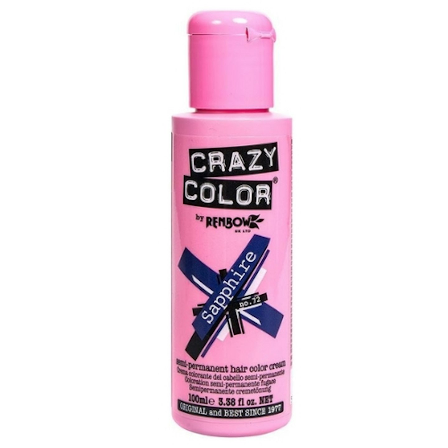 Crazy Color Tint Hair Colour, 100 ml, Sapphire