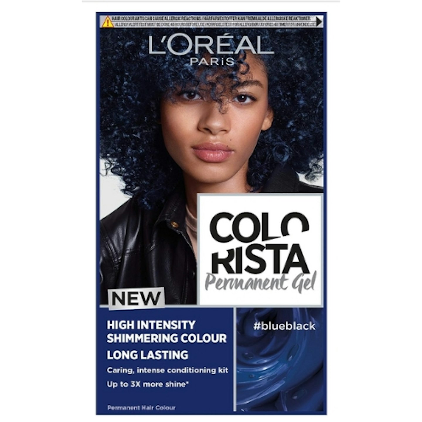 L'Oréal Paris Colorista Permanent Gel Hair Dye Blue Black