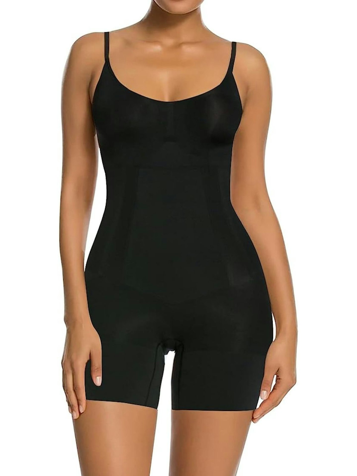 SHAPERX Bodysuit for Women Full Body Shaper in Black