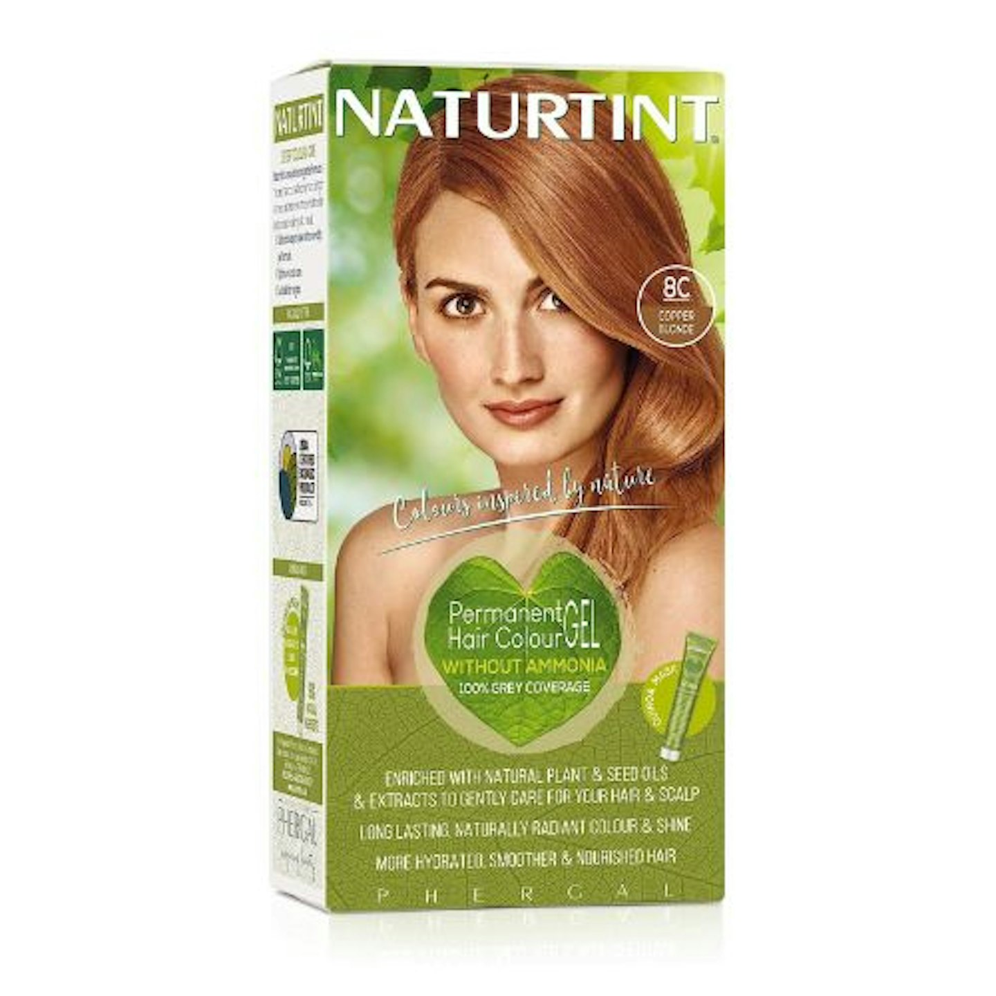 Naturtint, Permanent Hair Dye, 8C Copper Blonde
