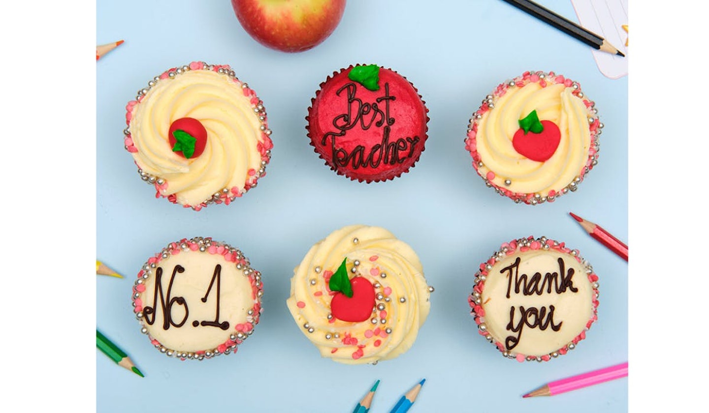 Thank You Teacher Cupcakes