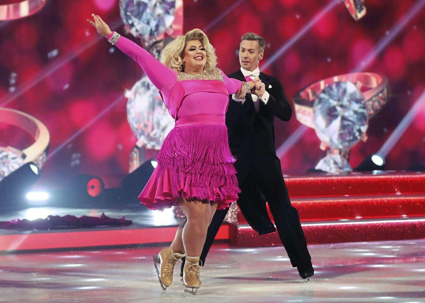 gemma collins on dancing on ice