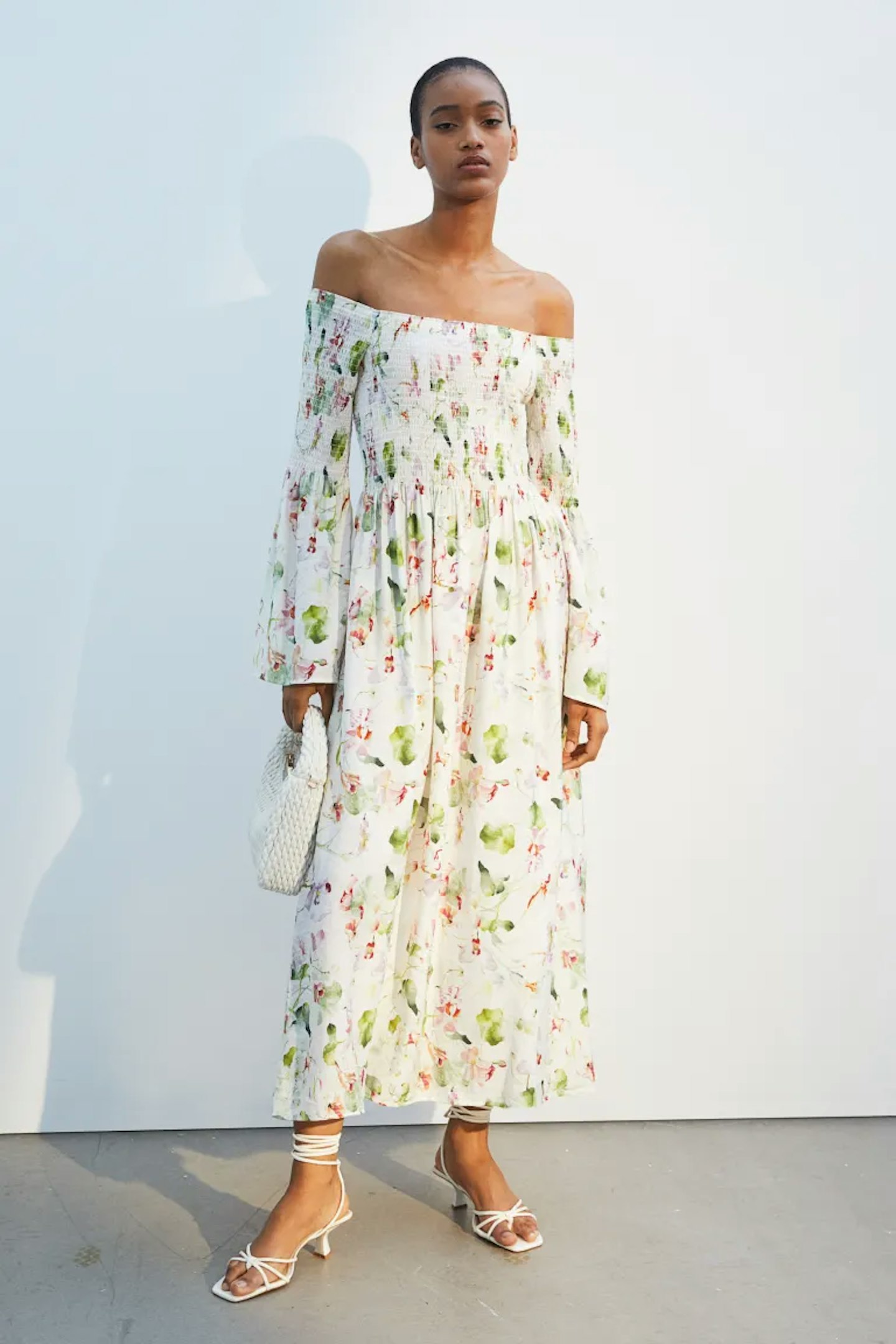 HM Smock-Topped Dress