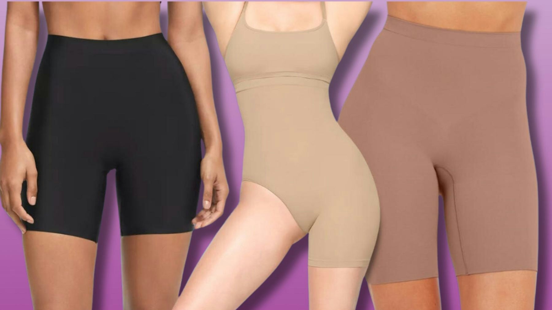 1Pack-Upgrated High Waisted Body Shaper Shorts Shapewear for Women Tummy  Control Thigh Slimming Technology