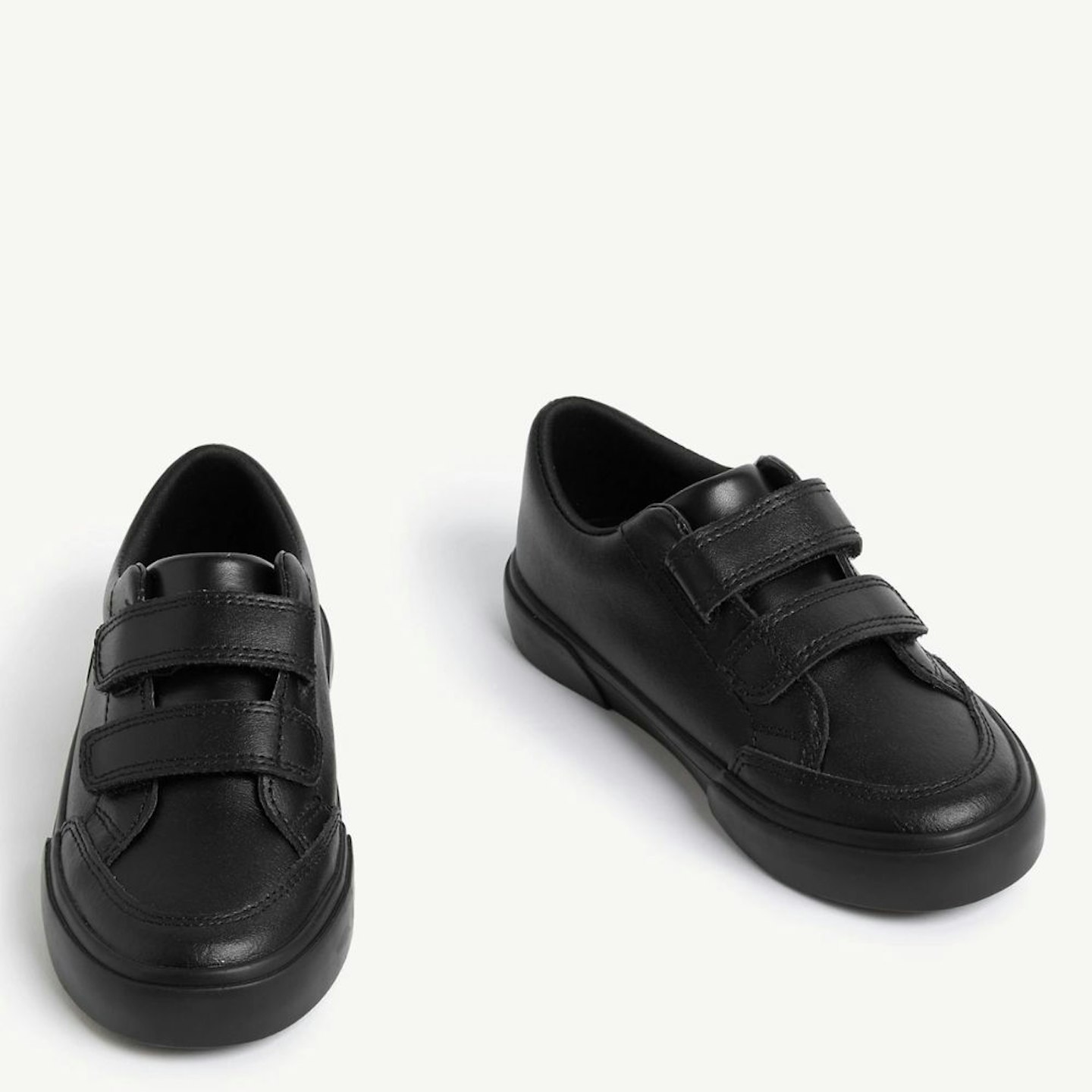 Kids' Leather Freshfeet School Shoes (8 Small - 2 Large)