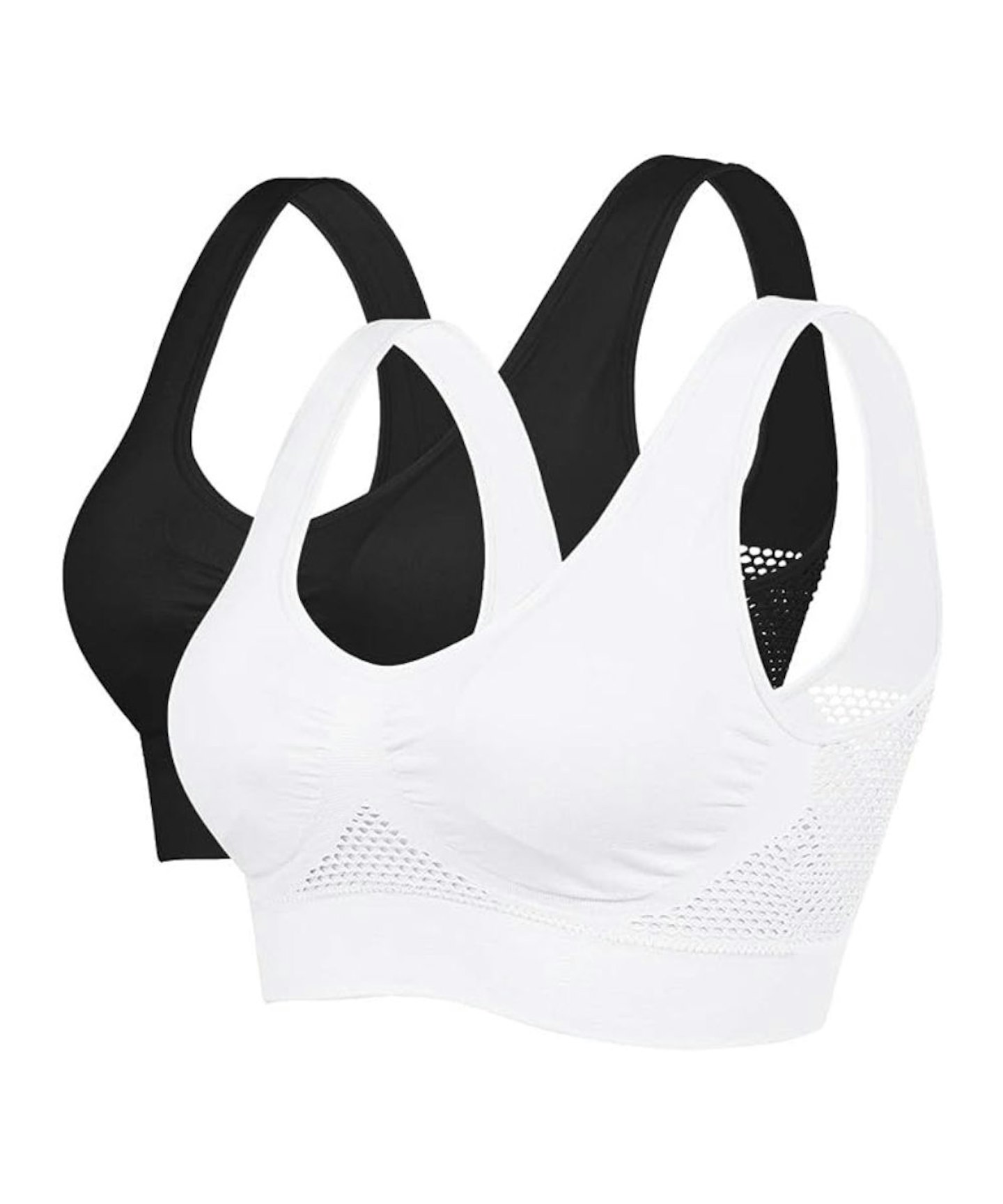 Litthing Women Wide Strap Bras Seamless Everyday Bra