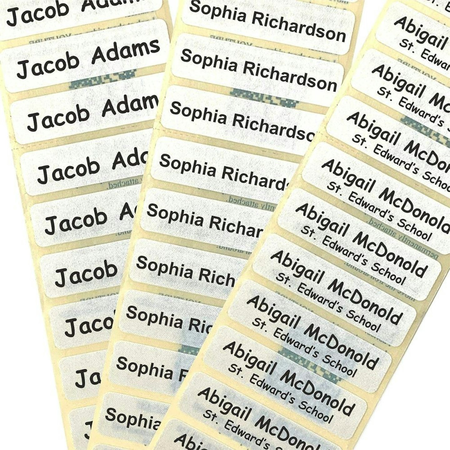 Nametape Express 50 Printed Name Tapes/Labels Iron-On