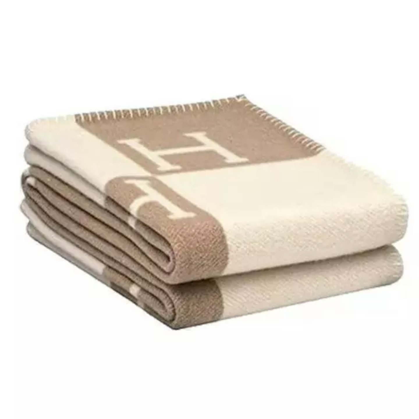 hermes beige blanket dupe