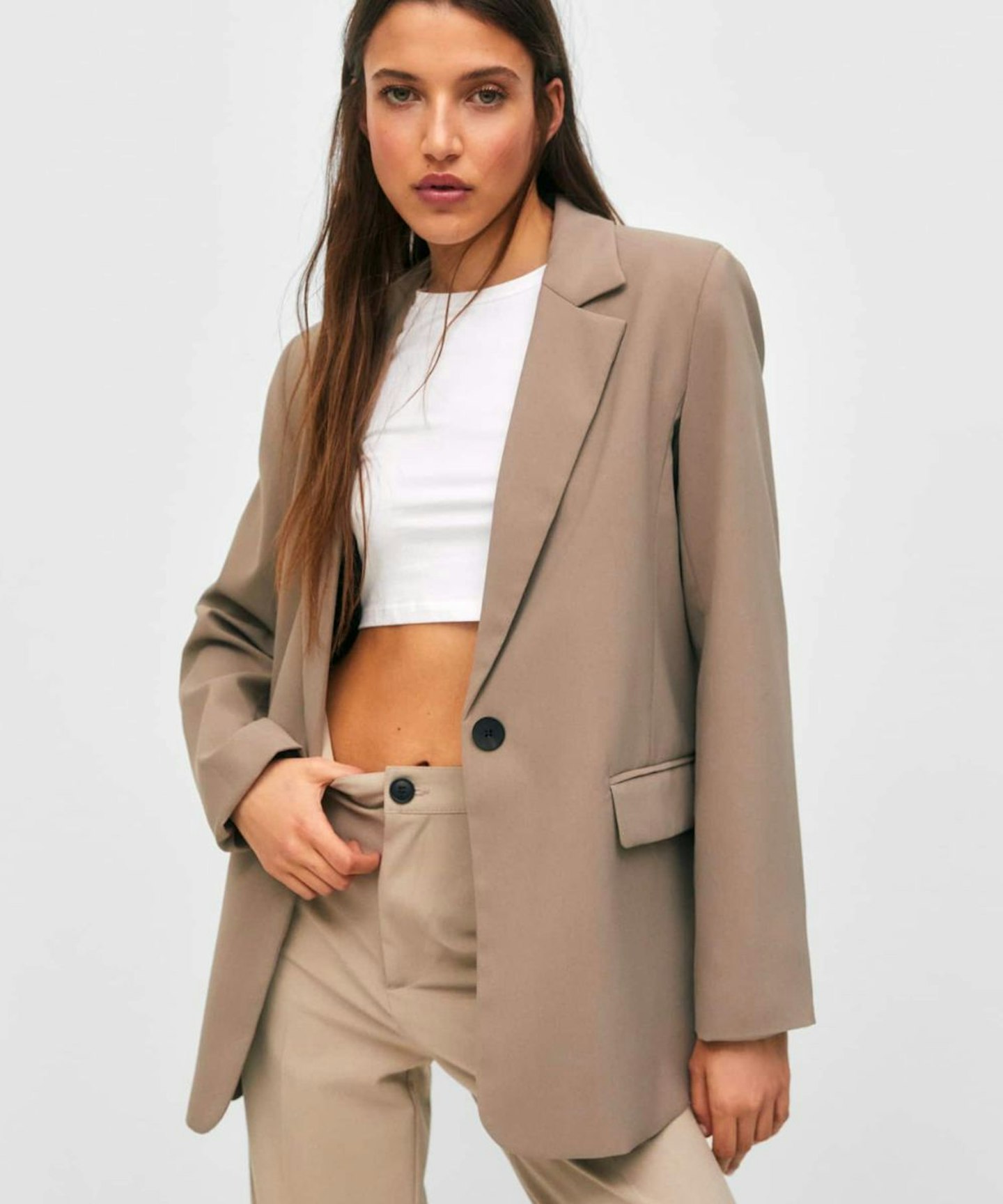 Pull&Bear Basic Blazer