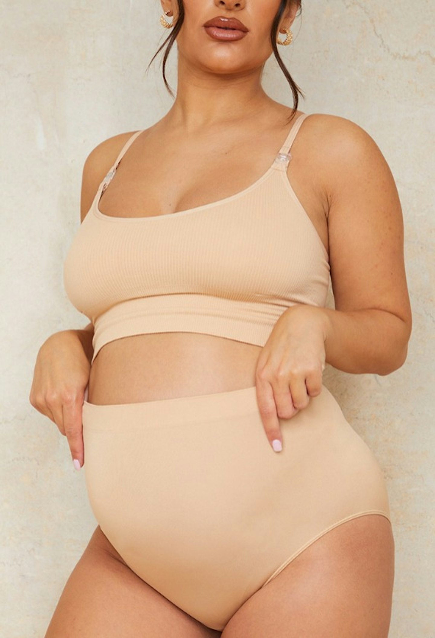 PrettyLittleThing Maternity Bump Support Underwear 
