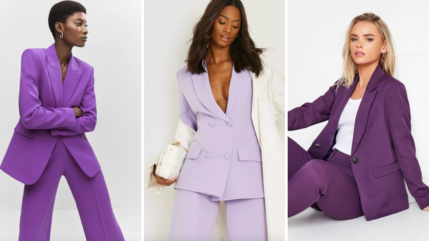 anna williamson's purple suit