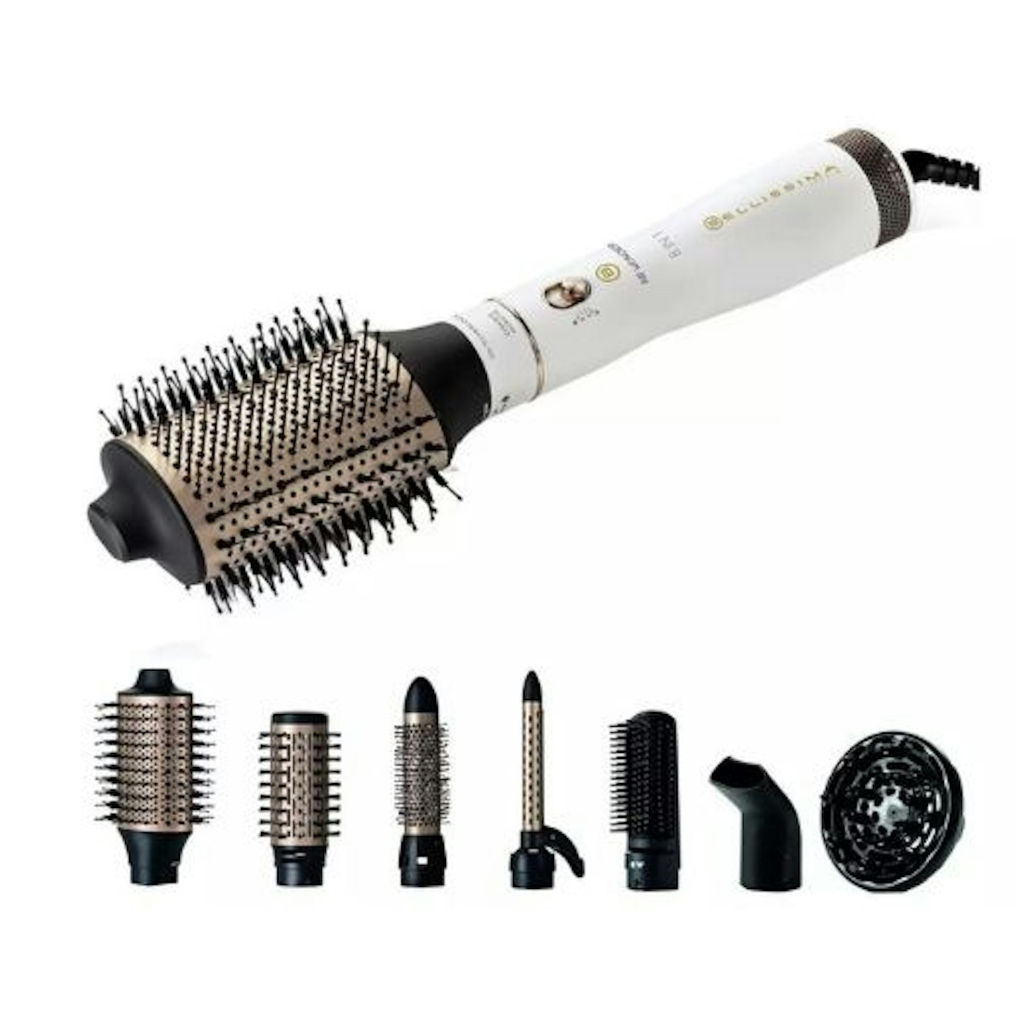 Bellissima Italia 11863 Air Wonder 8 in 1 Hot Air Styler