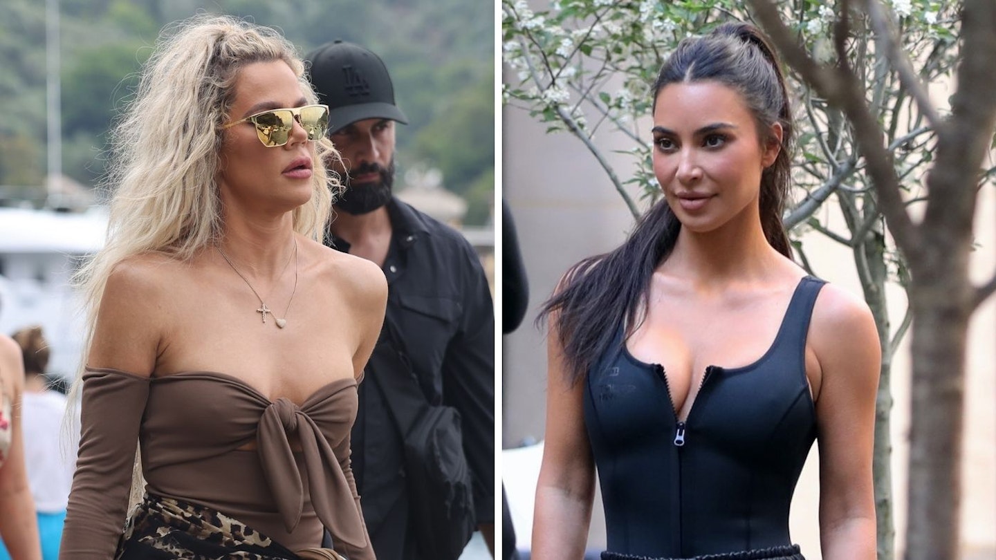 Kim and Khloe kardashian