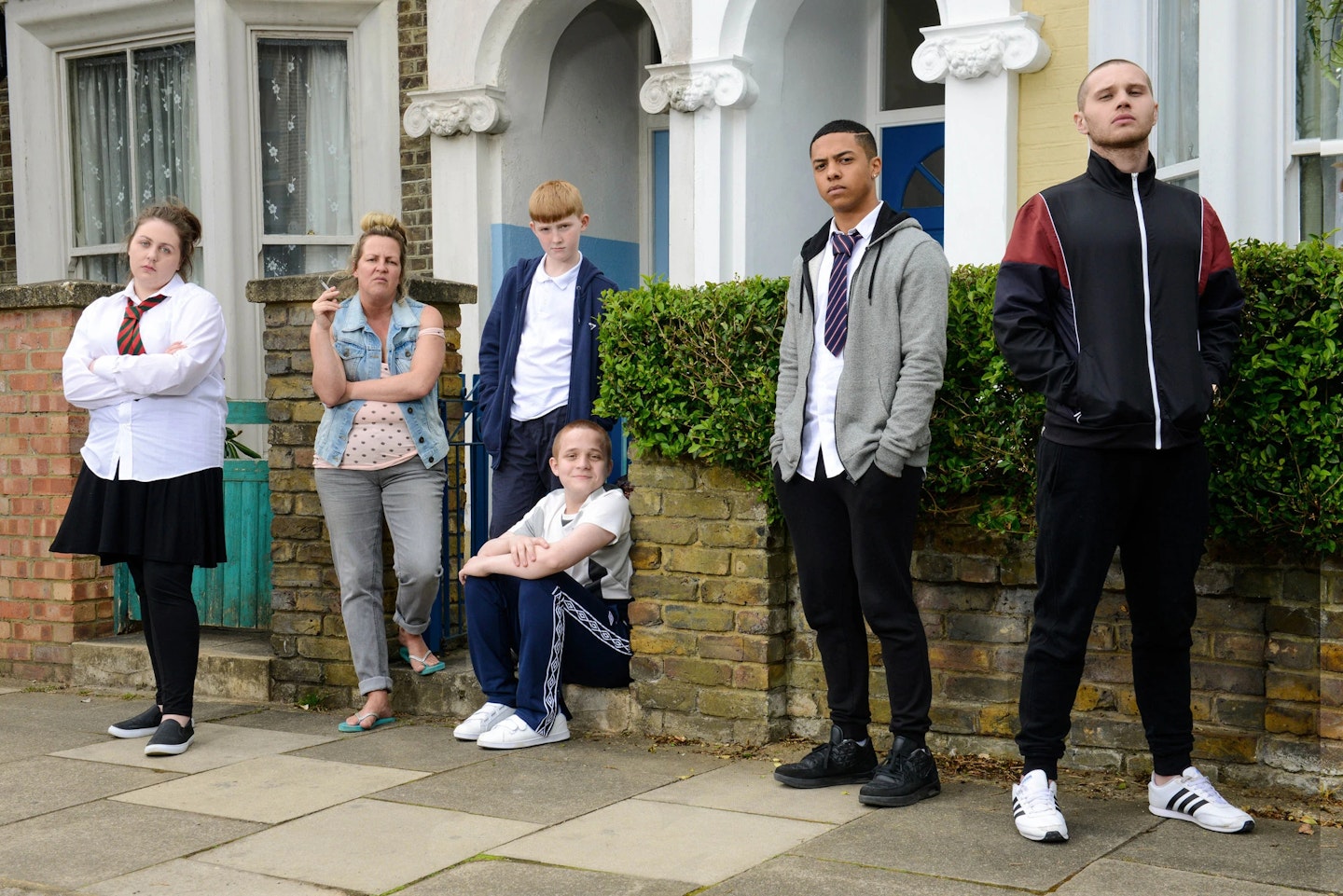 The Taylor family from Eastenders