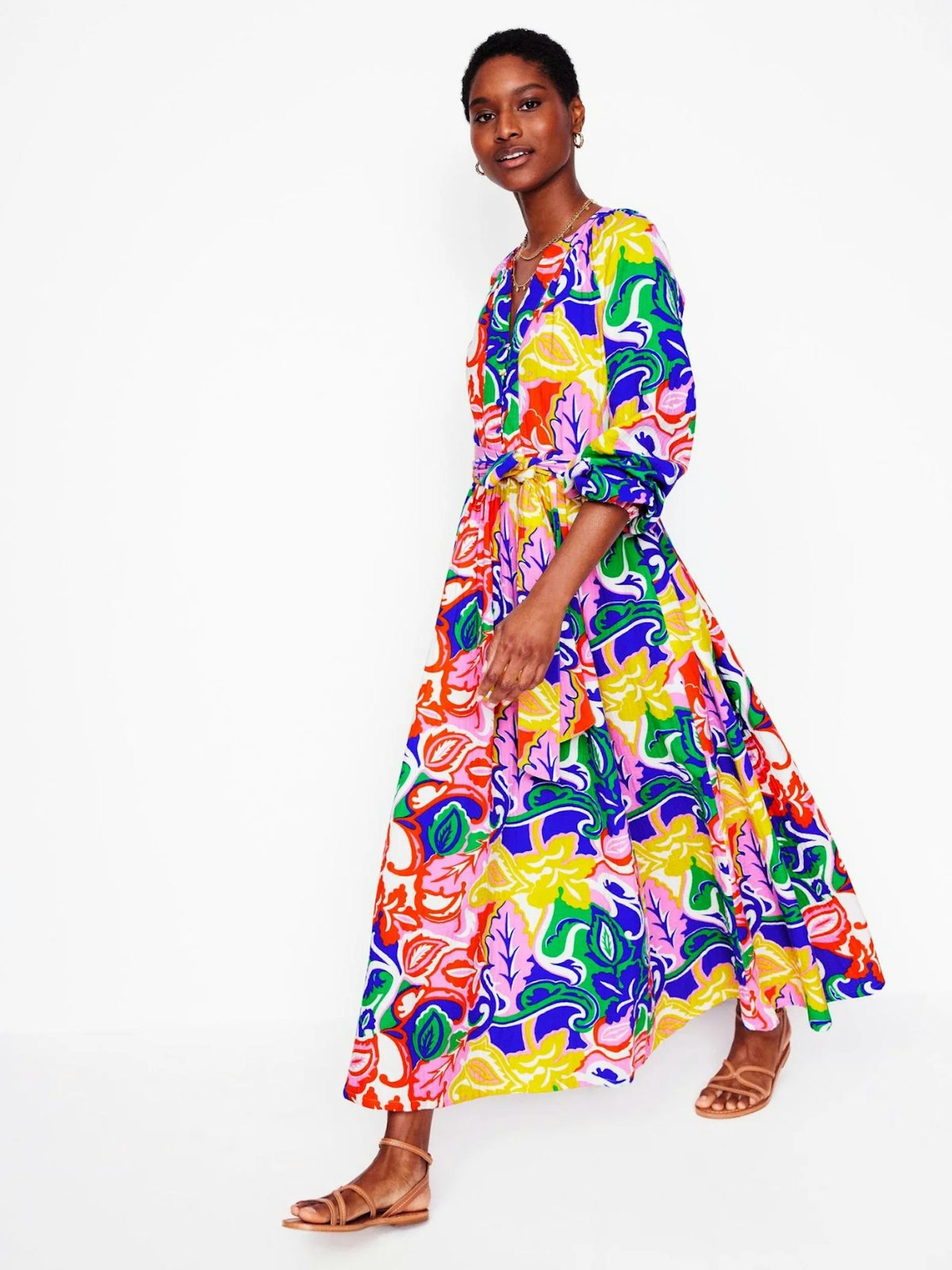 Boden Faye Double Cloth Dress