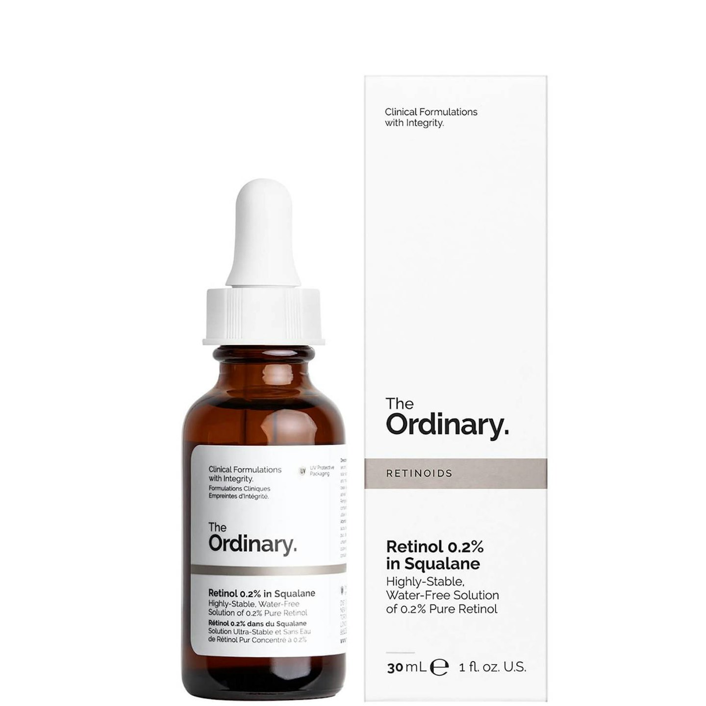 The Ordinary Retinol Serum 0.2% in Squalane