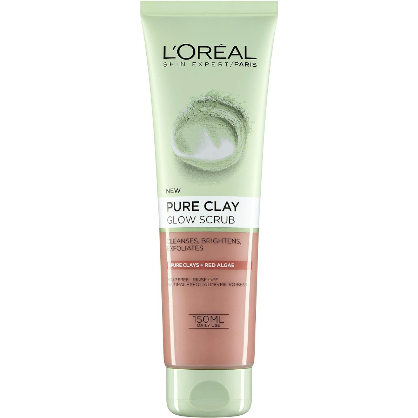 L'Oreal Paris Pure Clay Red Algae Glow Face Scrub