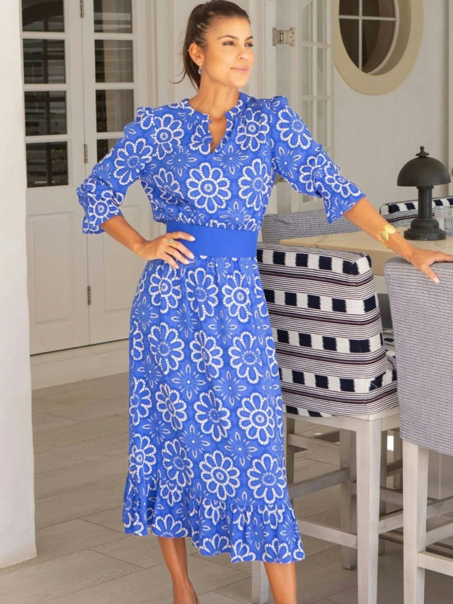 susanna reid denim dress Susanna Reid's denim midi dress looks perfect on Good Morning Britain