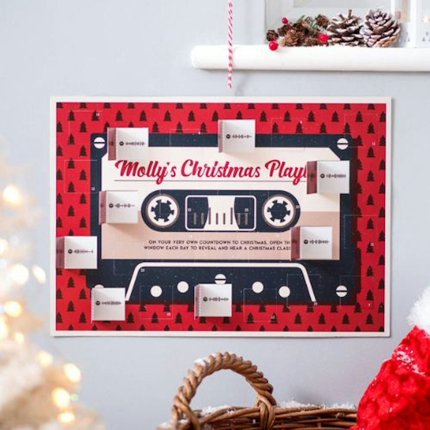 Personalised Christmas Playlist Advent Calendar