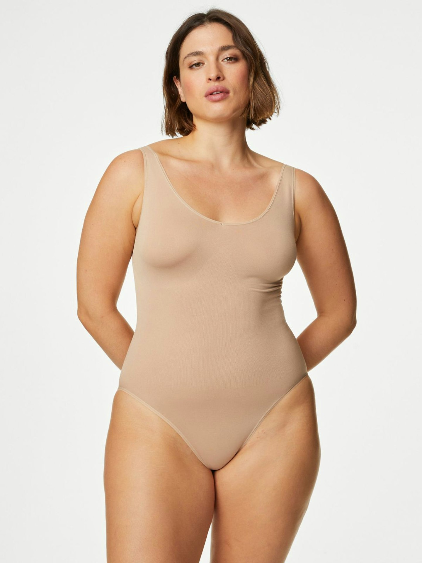 Buy Marks & Spencer Body Define Firm Control Wear Your Own Bra Bodysuit  Online