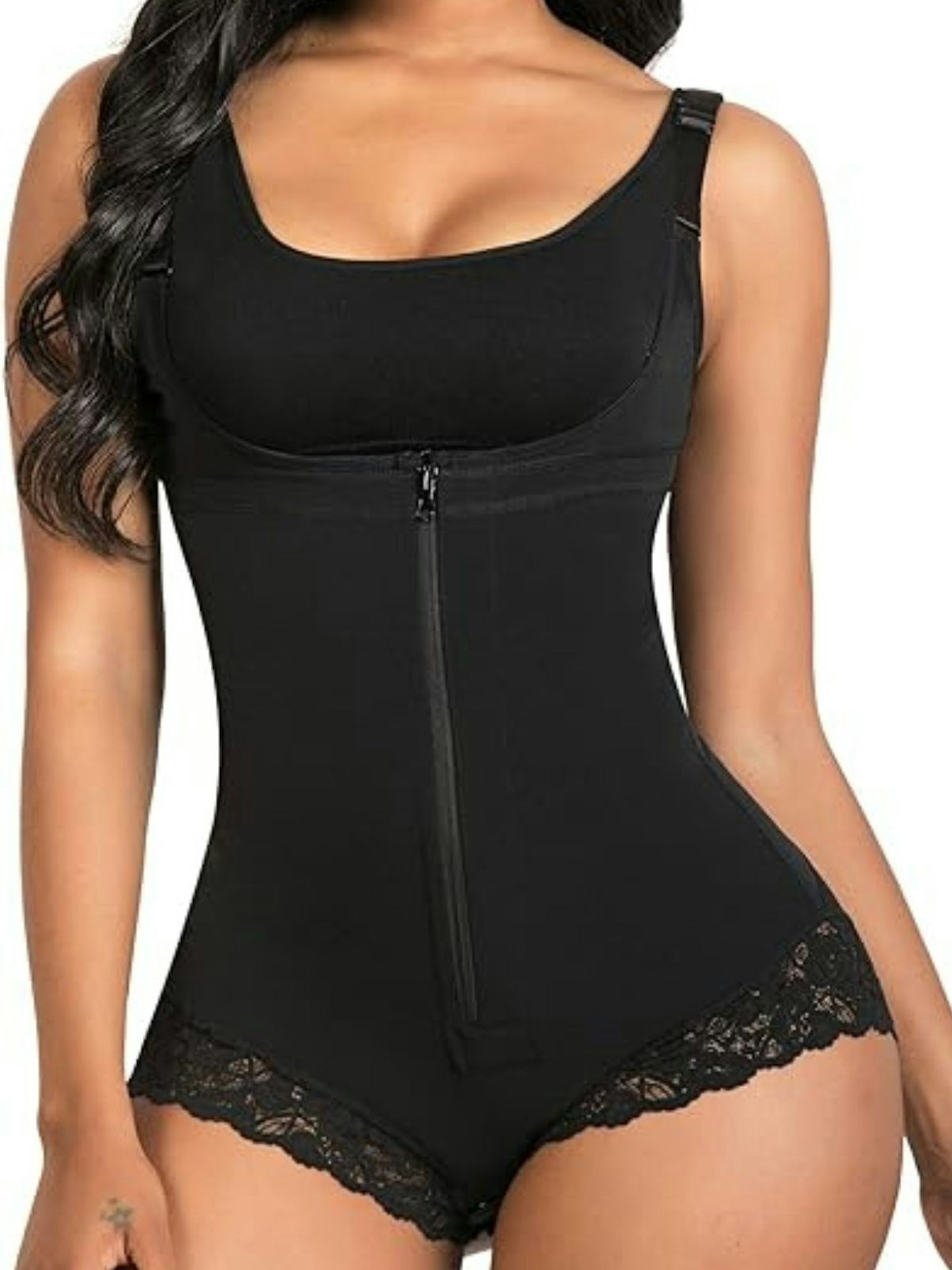 Thong Shapewear Bodysuit For Women Tummy Control Seamless Snatched