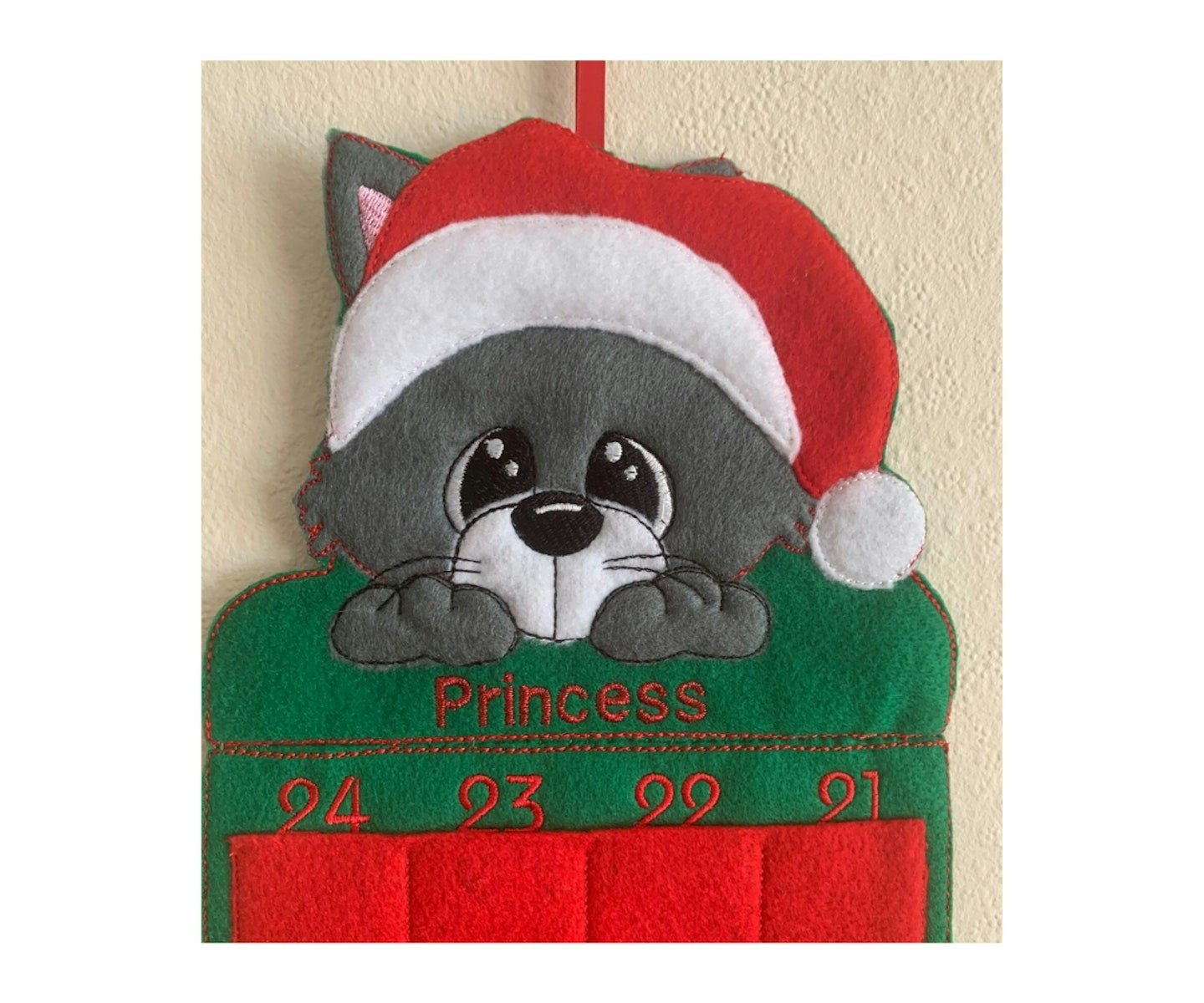 Etsy Cats Personalised Advent Calendar