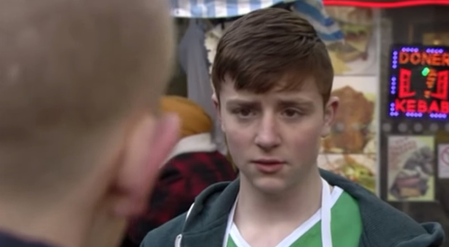 James Forde as Liam Butcher in EastEnders