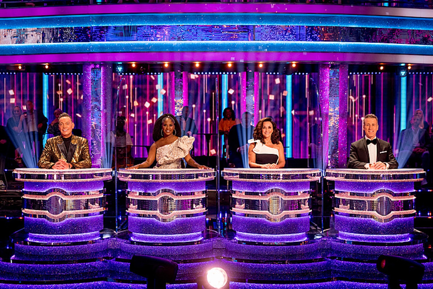 Strictly judges Craig Revel Horwood, Motsi Mabuse, Shirley Ballas and Anton Du Beke