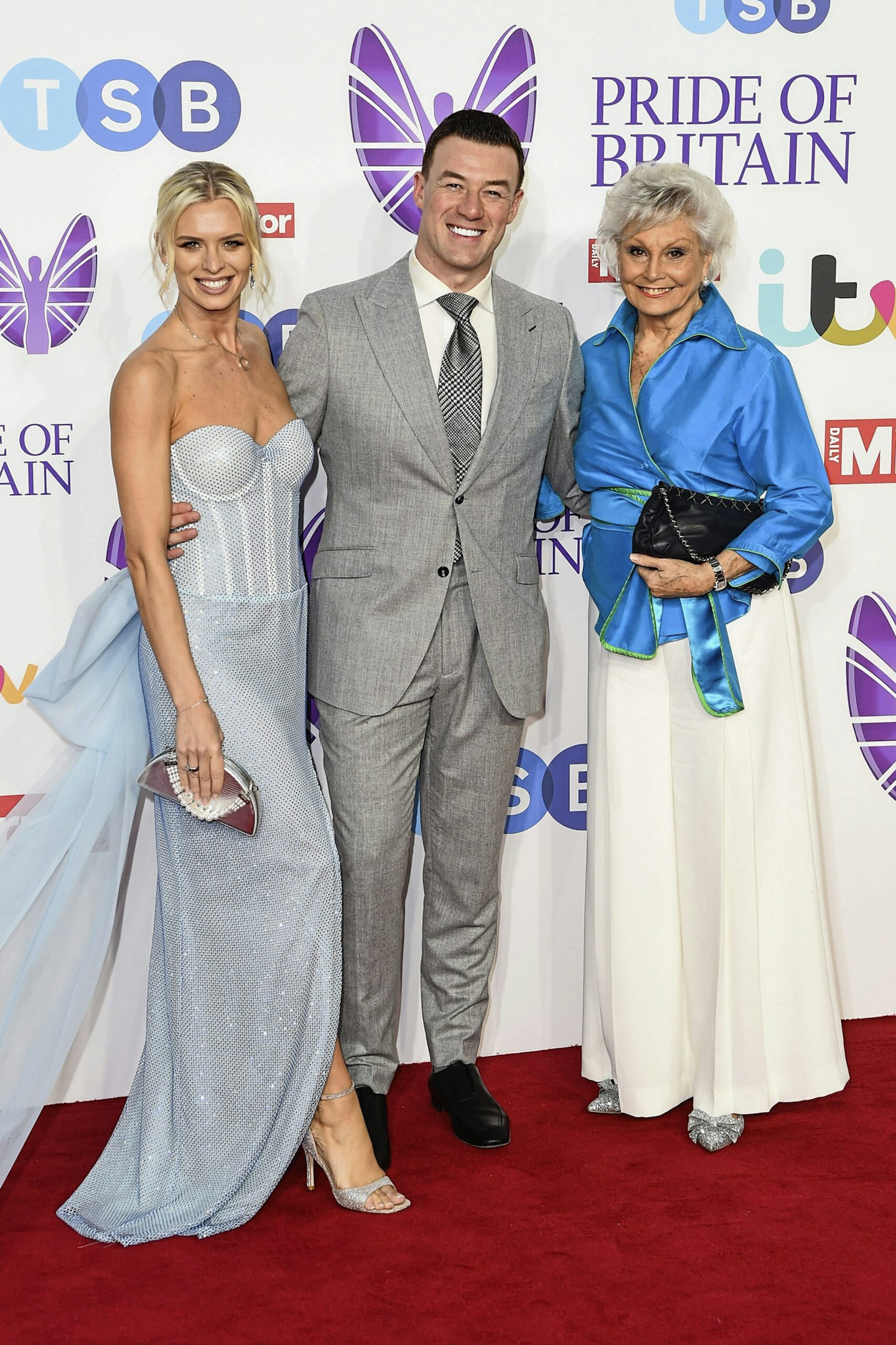 Strictly stars Nadiya and Kai with Angela