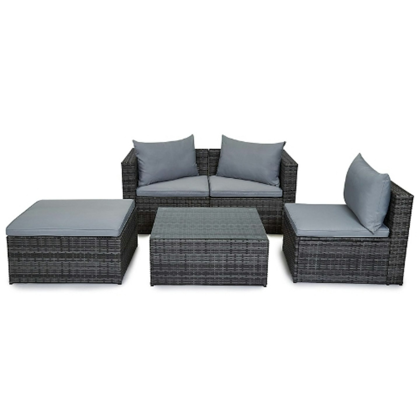 EVRE Outdoor Rattan Garden Furniture Set