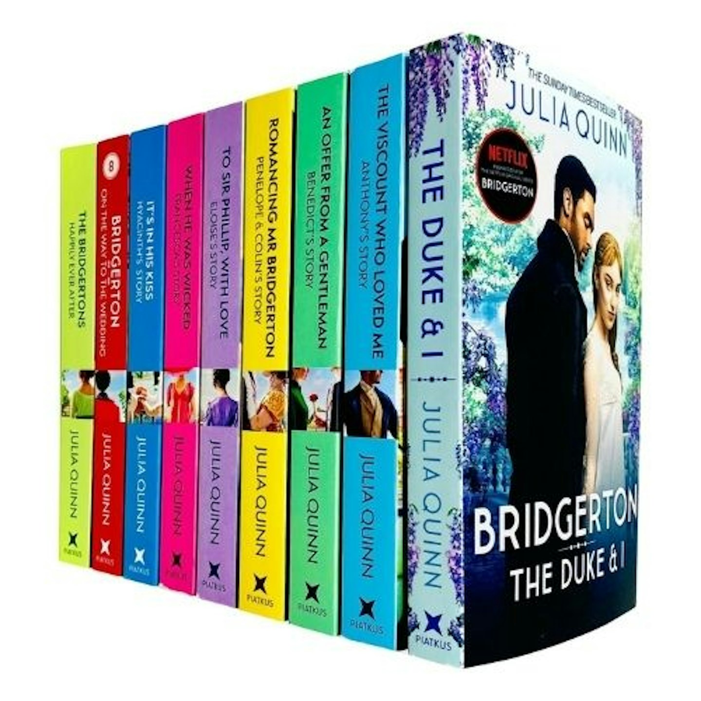 Bridgerton Complete Book Series by Julia Quinn