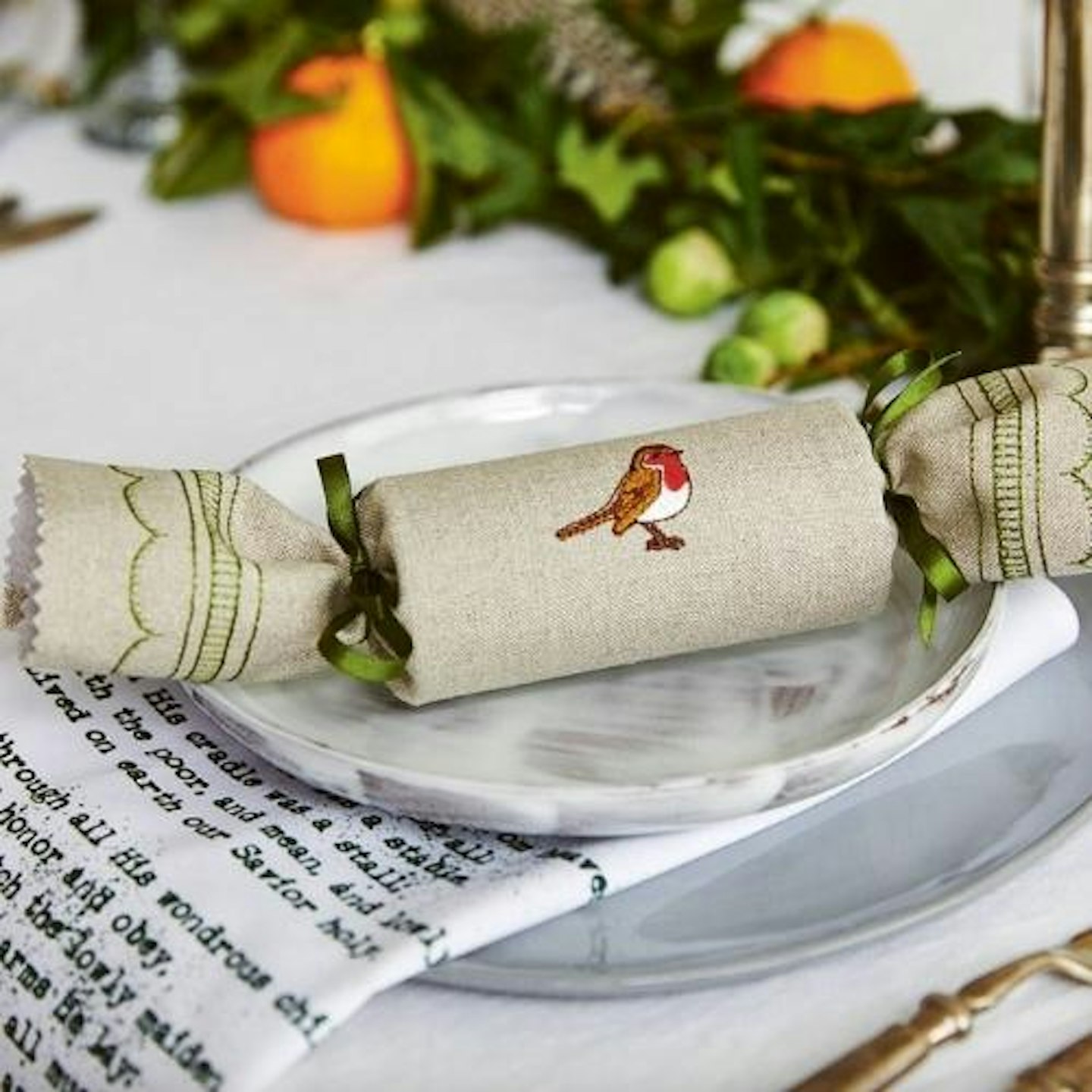 Woodland Reusable Christmas Crackers - Pack of 6