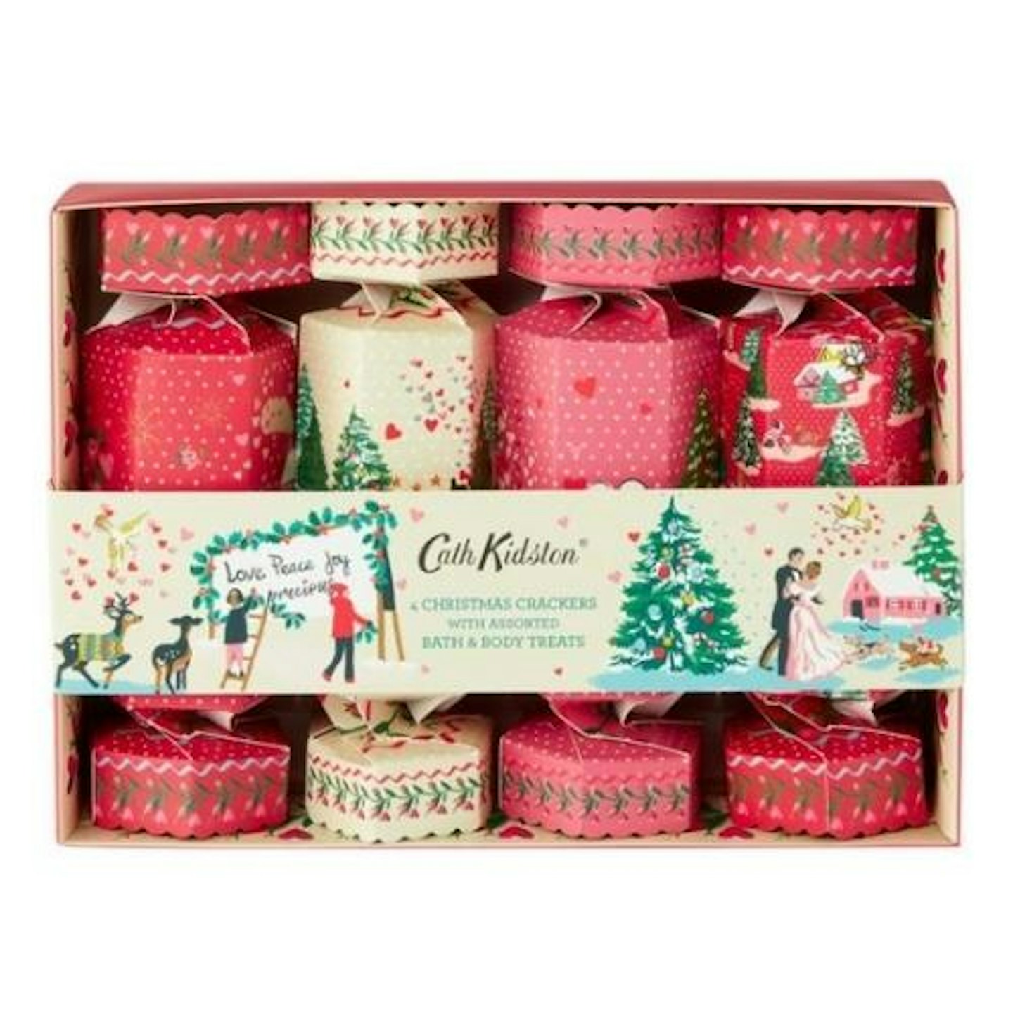 Cath Kidston A Christmas Sky 4 Crackers