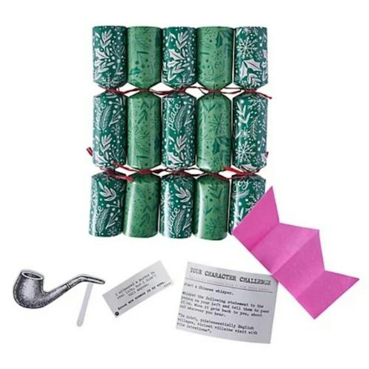Lakeland Murder Mystery Whodunnit Christmas Crackers - Pack of 6