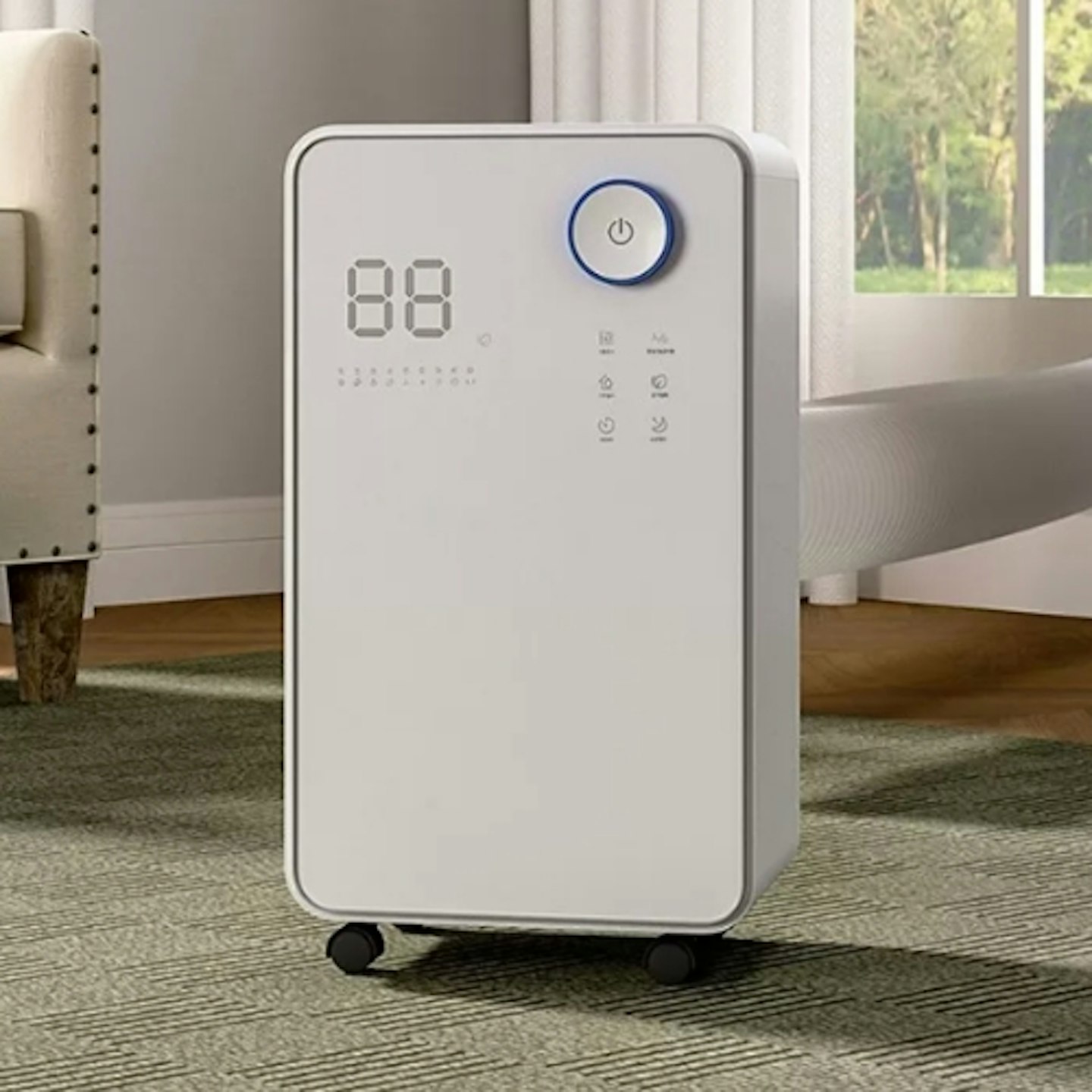 Living and Home 16L WiFi Dehumidifier with Wheels
