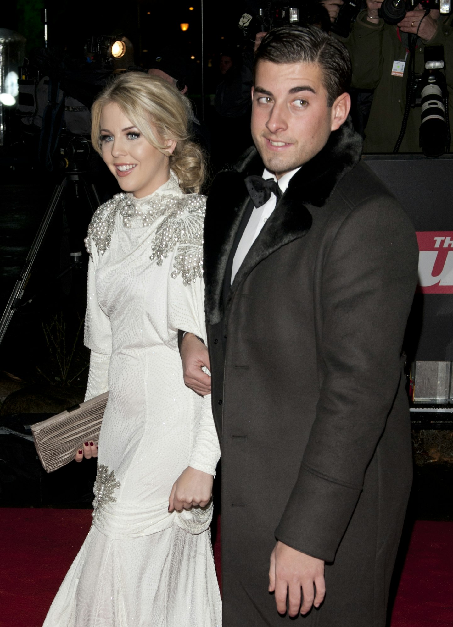 Lydia Bright and James Argent