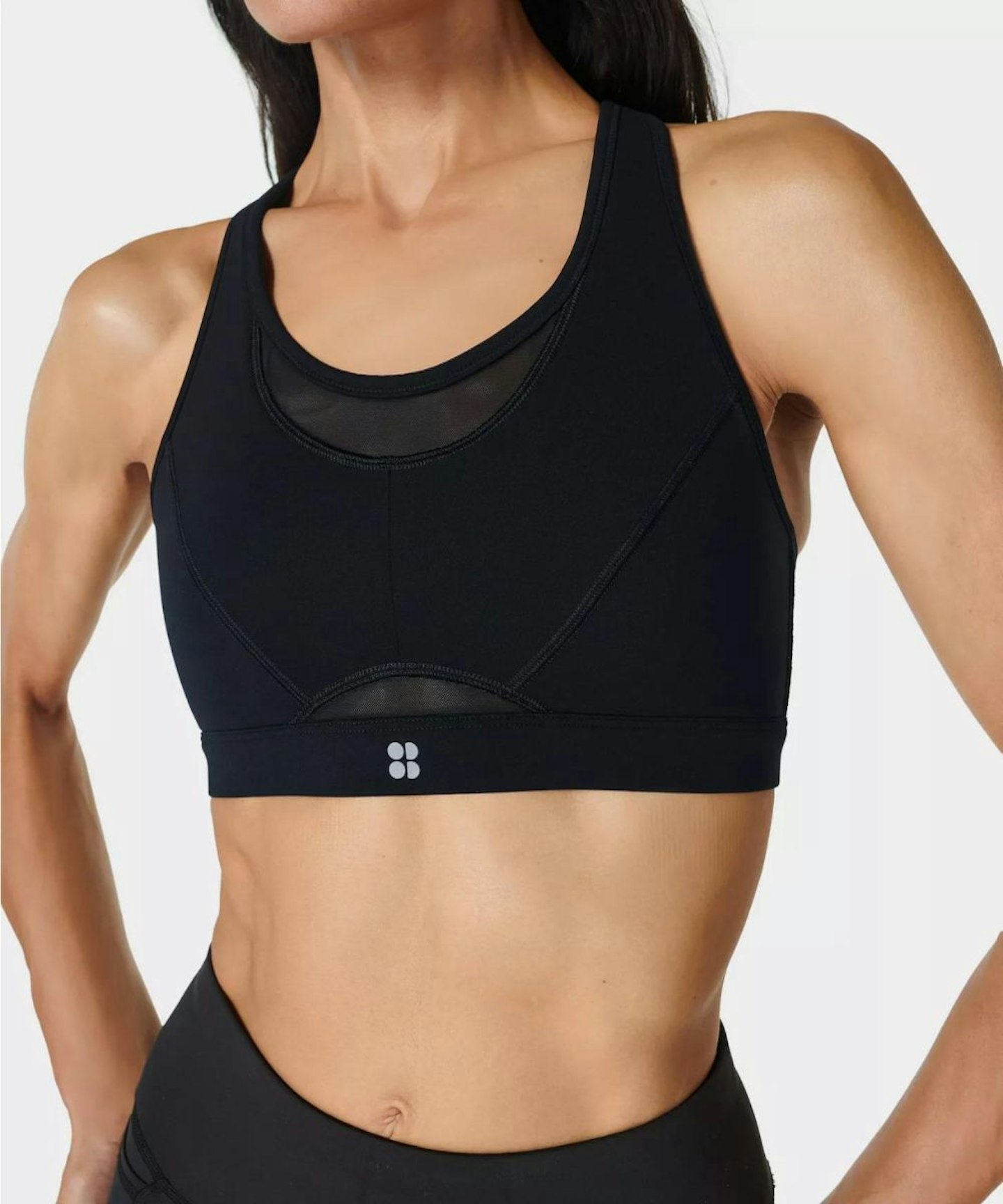 Power Icon Running Bra