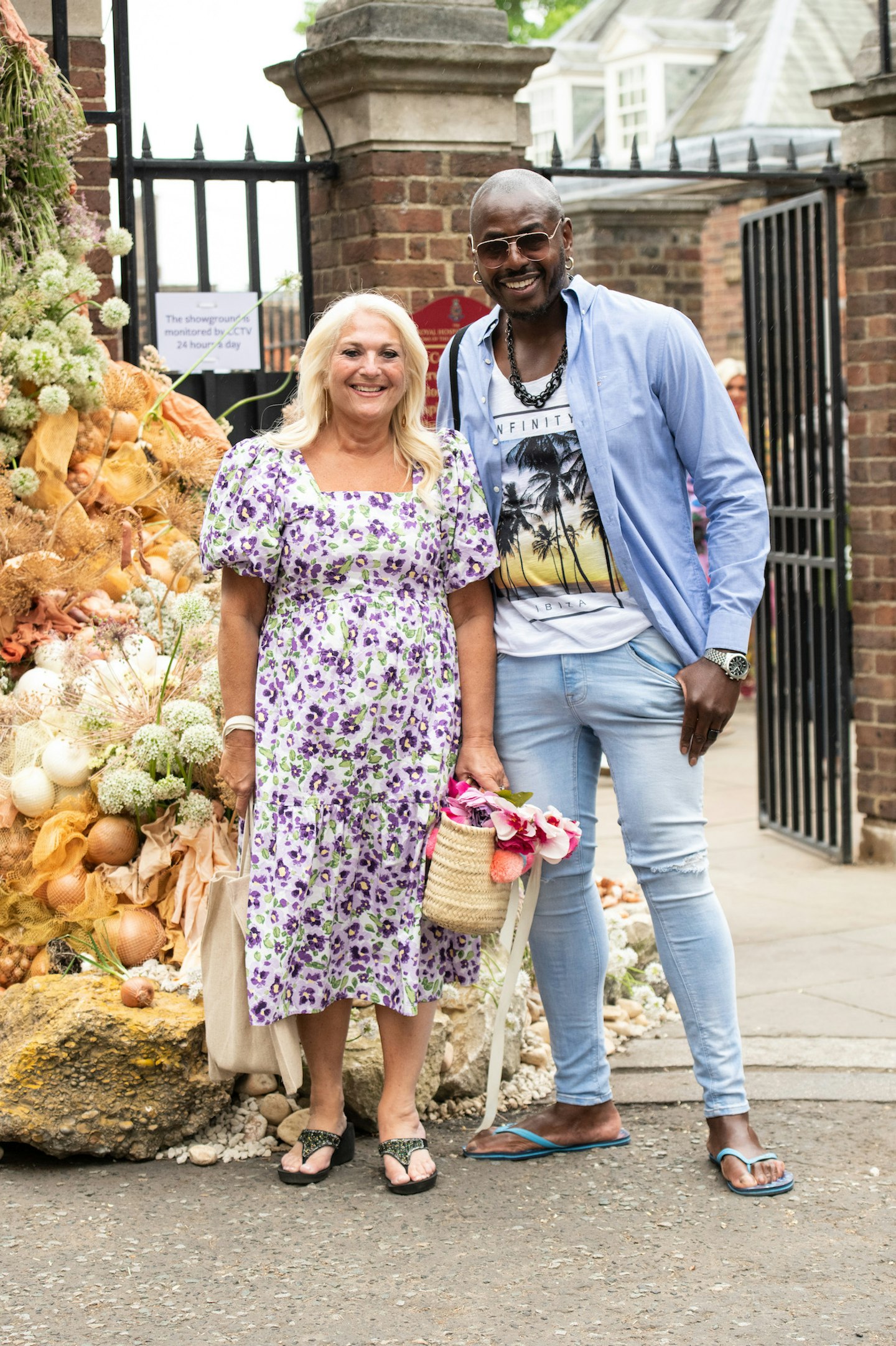 Vanessa Feltz and ex Ben