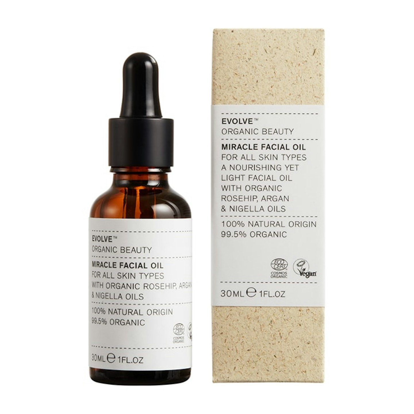 Evolve Beauty Rosehip Miracle Facial Oil