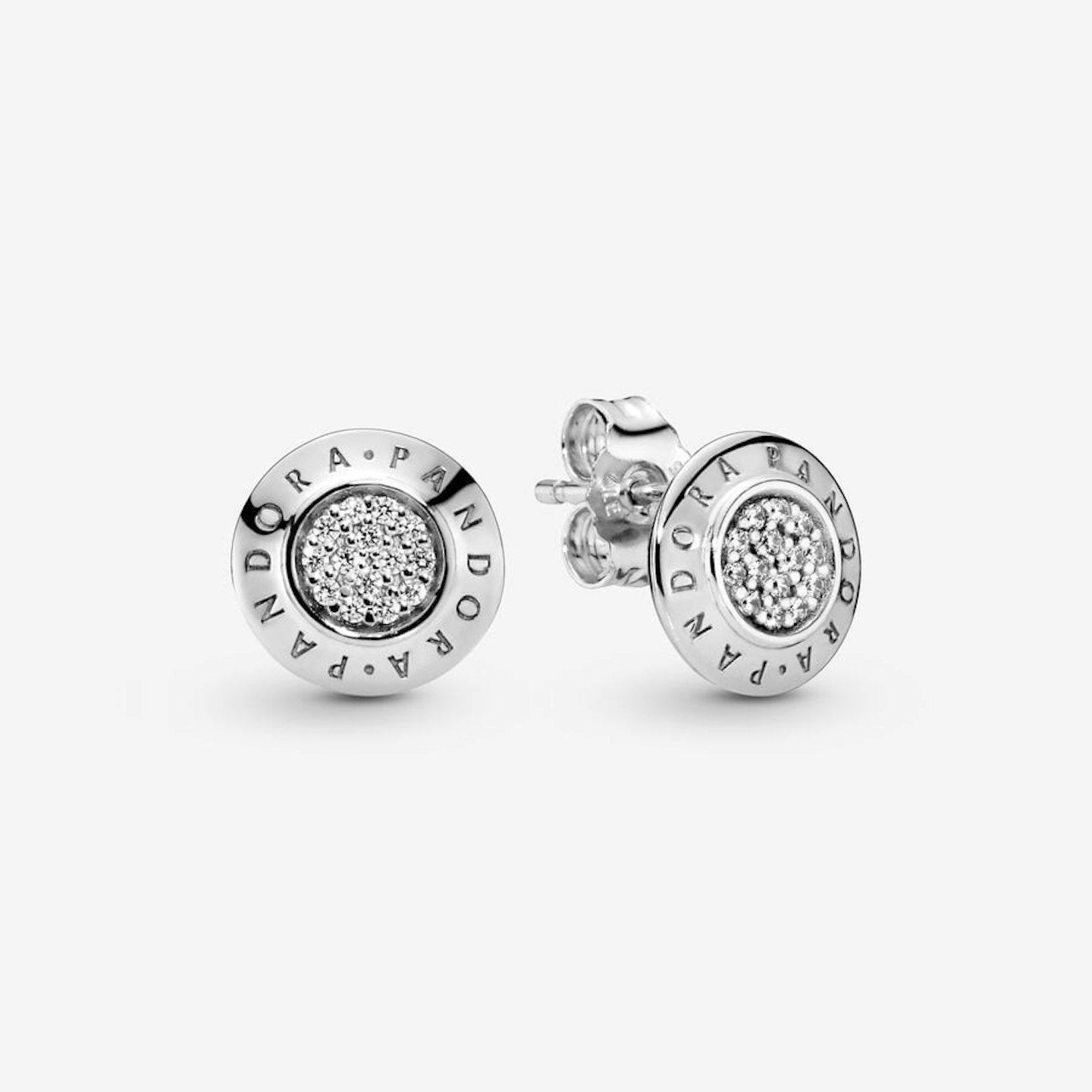 Sparkling Pandora Stud Earrings