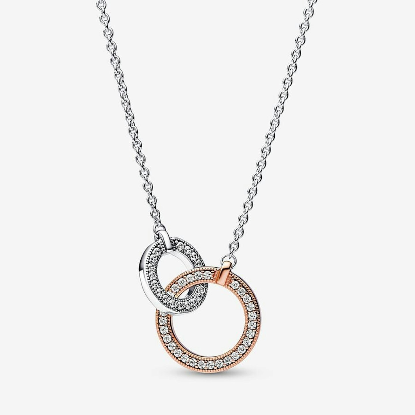 Signature Intertwined Rings Necklace