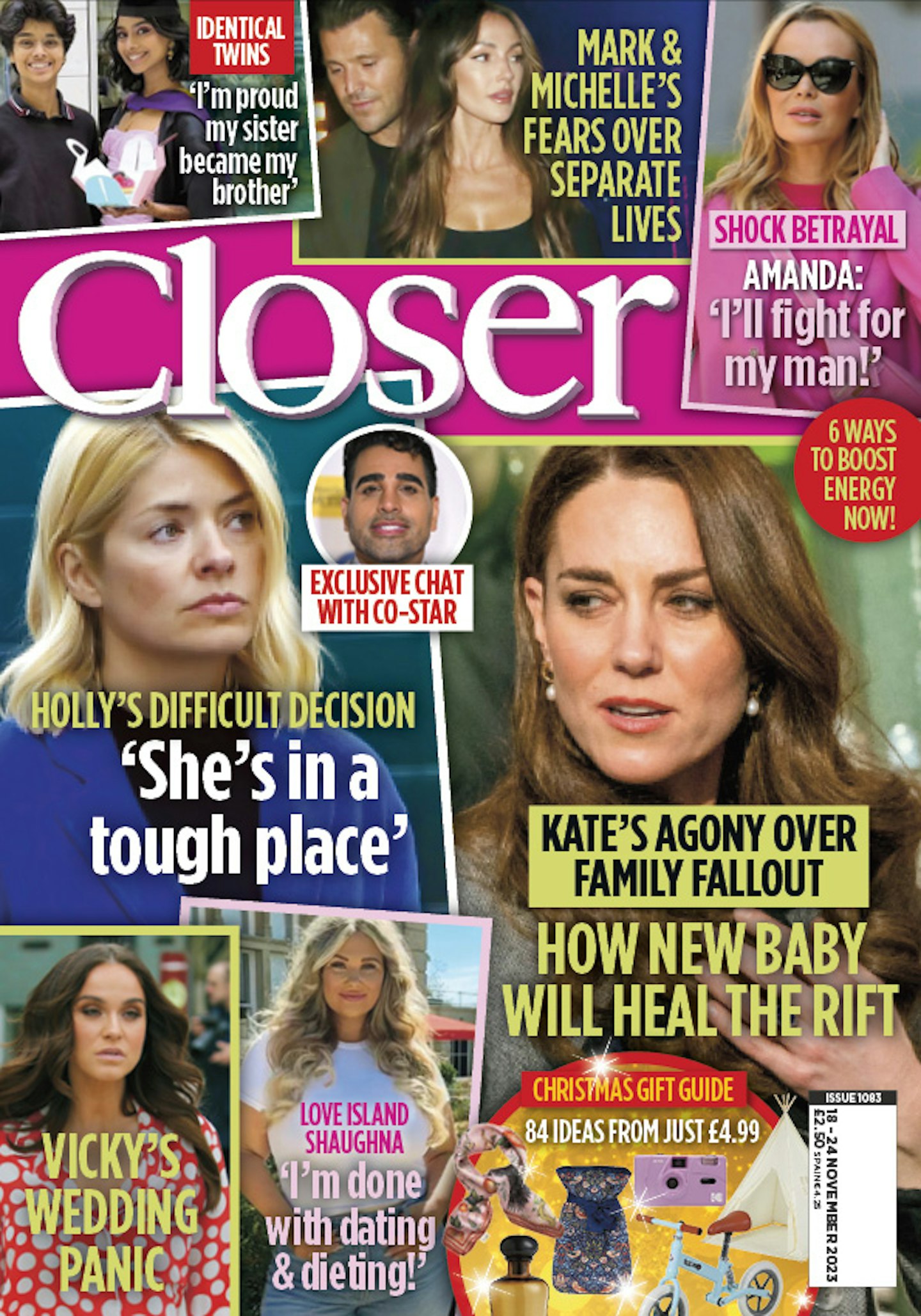 Closer magazine cover