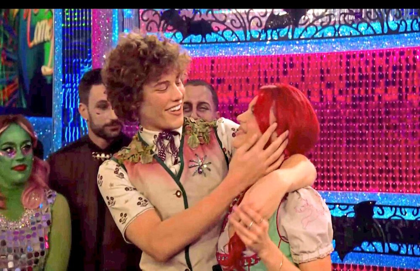 Bobby Brazier and Dianne Buswell on Strictly