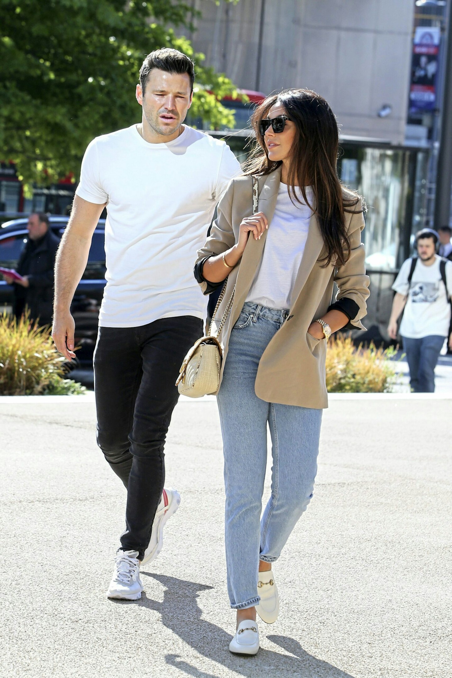 Michelle Keegan and Mark Wright out and about, London, UK - 22 Aug 2019